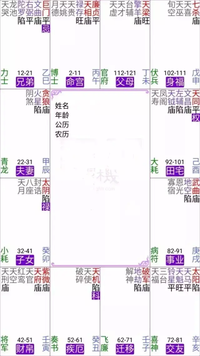 命主禄存_命主禄存身主文昌_命主禄存身主天机